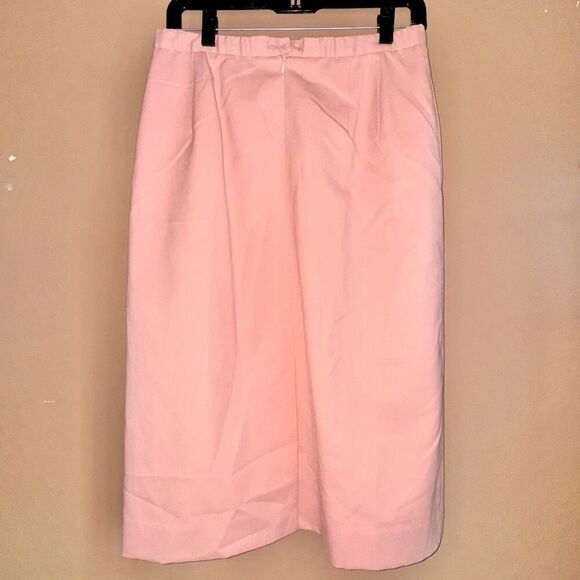 Pendleton Women's Virgin Wool Midi Skirt - Pink - Size 9 - Picture 1 of 6